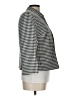 Kasper 100% Polyester Houndstooth Gray Blazer Size 10 - photo 4