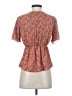 Shein 100% Polyester Red Short Sleeve Blouse Size S - photo 2
