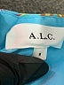 A.L.C. 100% Silk Paisley Blue Cocktail Dress Size 8 - photo 7
