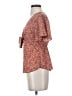 Shein 100% Polyester Red Short Sleeve Blouse Size S - photo 5