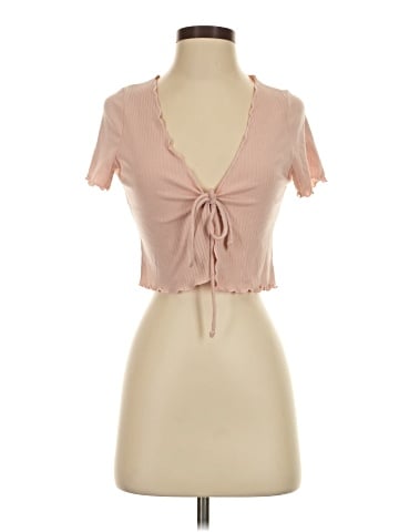 Blue Blush Short Sleeve Top (view 1)
