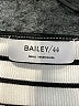 Bailey 44 Stripes Black Casual Dress Size S - photo 7