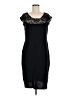 Peruvian Connection 100% Pima Cotton Black Cocktail Dress Size M - photo 1