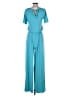 Zenana Premium Solid Teal Jumpsuit Size S - photo 2