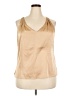 Boston Proper Tan Sleeveless Blouse Size 18 - photo 1