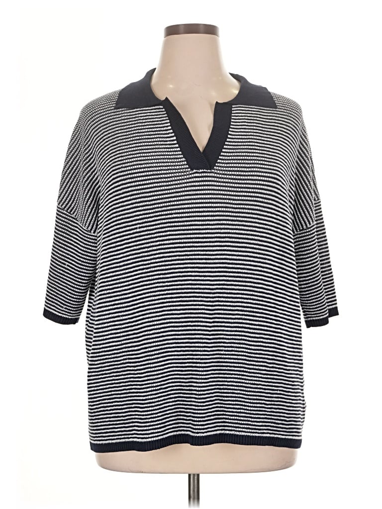 Pre-owned Unbranded Pullover Sweater In Black