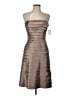 BCBGMAXAZRIA 100% Polyester Brown Cocktail Dress Size 10 - photo 1