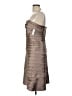 BCBGMAXAZRIA 100% Polyester Brown Cocktail Dress Size 10 - photo 5