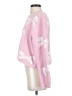 Altar'd State Hearts Pink Pullover Sweater Size S - photo 5