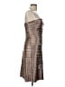 BCBGMAXAZRIA 100% Polyester Brown Cocktail Dress Size 10 - photo 4