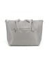 Coach 100% Leather Solid Gray Leather Tote One size - photo 1