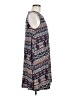 New Directions Print Blue Casual Dress Size M - photo 4
