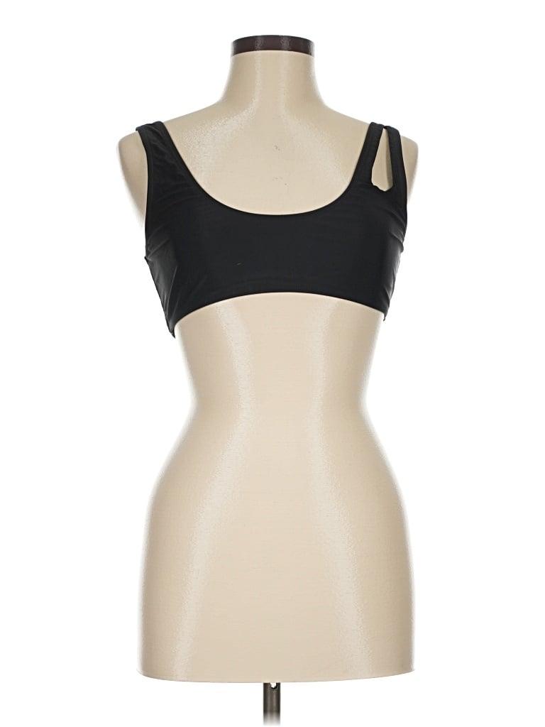 Pre-owned Motel Tank Top Black Strapless Neckline Tops