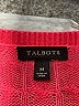 Talbots Pink Pullover Sweater Size M - photo 7