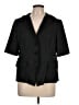 Escada Black 3/4 Sleeve Button-Down Shirt Size EU 42 / US 12 - photo 1