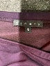 Ninety Solid Burgundy Formal Skirt Size S - photo 4