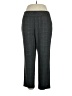 Investments Plaid Gray Dress Pants Size 16WS - photo 1