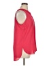 Rose + Olive 100% Polyester Red Sleeveless Blouse Size XL - photo 4