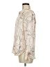 Equipment Print Ivory Long Sleeve Blouse Size M - photo 5