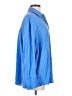Zara Stripes Blue Long Sleeve Button-Down Shirt Size XS - photo 4