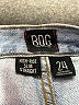 BDG Graphic Blue Jeans Size 24 waist - photo 7