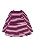Lands' End Stripes Burgundy Long Sleeve Top Size 6X - photo 2