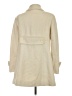AK Anne Klein Solid Ivory Trenchcoat Size S - photo 2