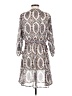 Floreat 100% Polyester Paisley Gray Casual Dress Size S (estimated) - photo 2