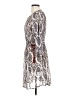 Floreat 100% Polyester Paisley Gray Casual Dress Size S (estimated) - photo 5