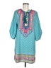 Urban Coco Teal 3/4 Sleeve Blouse Size M - photo 1