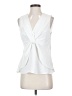 Gilli 100% Polyester White Sleeveless Blouse Size S - photo 1