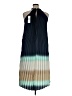 DKNY 100% Polyester Blue Cocktail Dress Size 16 - photo 2