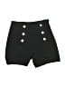 Zara Solid Black Shorts Size S - photo 1