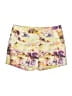 Lily 100% Other Print Yellow Shorts Size XXS - photo 1
