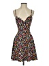 No Boundaries Floral Black Cocktail Dress Size 1 - photo 1
