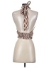 Shein 100% Polyester Brown Sleeveless Blouse Size 4 - photo 2