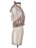 Shein 100% Polyester Brown Sleeveless Blouse Size 4 - photo 4