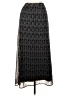 Forever 21 100% Polyester Graphic Black Formal Skirt Size S - photo 1