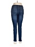 Just Black Solid Blue Jeans Size 28 waist - photo 2