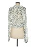 Rag & Bone 100% Viscose Floral Ivory Long Sleeve Blouse Size M - photo 2