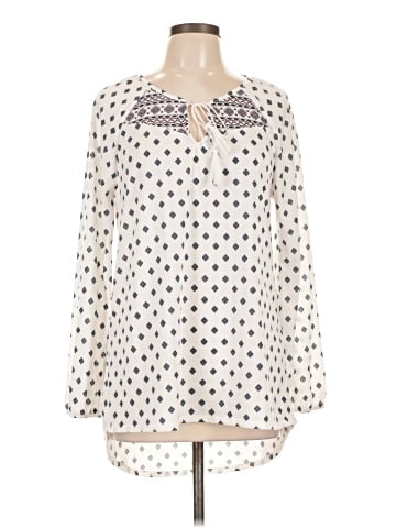 Faded Glory Long Sleeve Blouse (view 1)