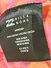Billabong 100% Viscose Print Pink Shorts Size L - photo 4