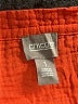 Chico's 100% Cotton Orange Short Sleeve Blouse Size Med (1) - photo 7