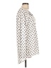 Faded Glory 100% Polyester Polka Dots Ivory Long Sleeve Blouse Size 12 - photo 4