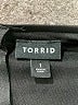 Torrid Solid Black Cocktail Dress Size 1X Plus (1) - photo 7