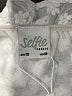 Selfie Leslie 100% Cotton Ivory Long Sleeve Blouse Size M - photo 7