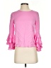Milly Pink 3/4 Sleeve Top Size 0 - photo 1