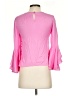 Milly Pink 3/4 Sleeve Top Size 0 - photo 2