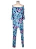 Lilly Pulitzer Paisley Blue Jumpsuit Size L - photo 2