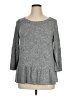 Gibson Gray 3/4 Sleeve Top Size XL - photo 1